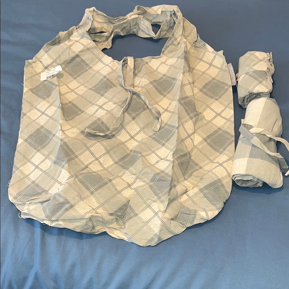 Two’s Company Plaid Reusable Shopping Bags